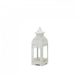White Lace Victorian Style Lantern