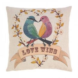 Love Birds Decorative Pillow