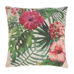 Hawaiian Botanical Decorative Pillow