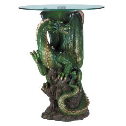 Dragon Table With Glass Top