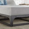 Full size Modern Low Profile Heavy Duty Metal Platform Bed Frame