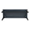 Solid Wood Entryway Accent Bench in Black Finish