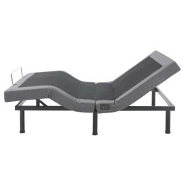 Twin XL Adjustable Platform Bed Frame with Wireless Remote and Massage