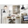 65-inch Tall Floor Lamp Task Light in Distressed Metal Finish