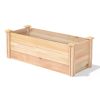 48 in x 16 Premium Cedar Wood Raised Garden Bed - Made in USA