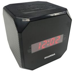 Sylvania Cube Clock Radio (pack of 1 Ea)