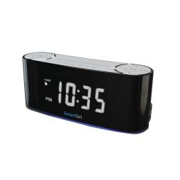 Sylvania Bluetooth Smart Set Mood Light Clock Radio (pack of 1 Ea)