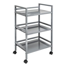 Honey-can-do Metal Rolling Cart (gray) (pack of 1 Ea)