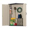 Outdoor 4.5-ft x 2-ft Study Double Walled Storage Shed