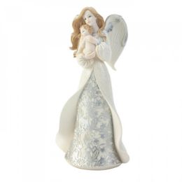 Angel Figurine (Option: Cradling Baby)